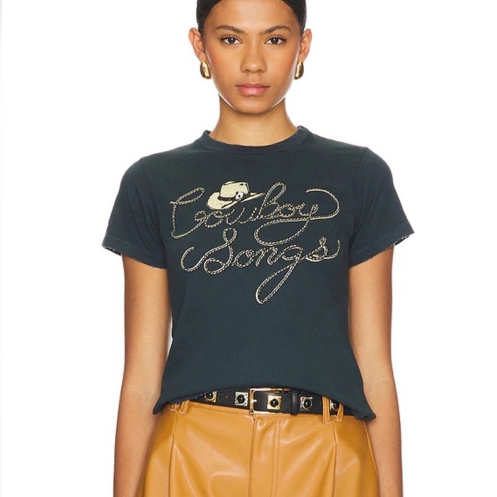 Daydreamer Black Cowboy Songs Tee